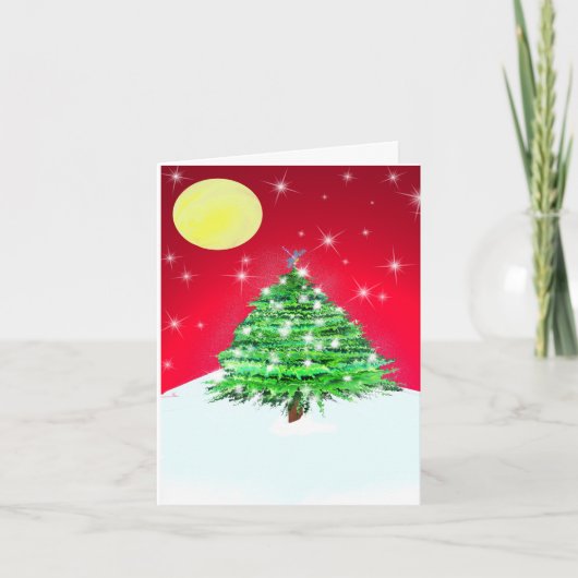 2010 Vakantie (kerstboom) kaart (Voorkant)