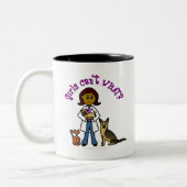 2010 Veterinair Tweekleurige Koffiemok (Links)