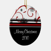 2010 Vroege kerstversiering Keramisch Ornament (Rechts)