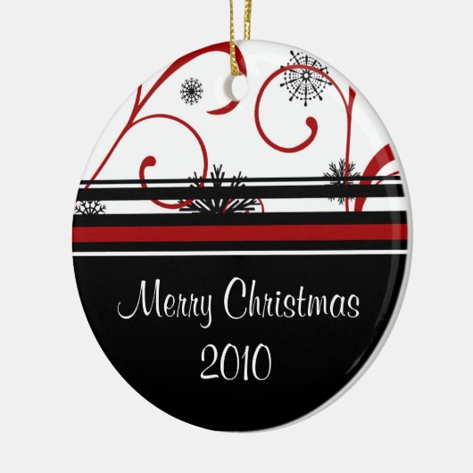 2010 Vroege kerstversiering Keramisch Ornament (Links)