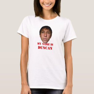 2010 VrouwenShirt, mijn naam is Duncan T-shirt