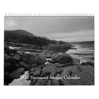 2011 Agenda van de Afbeeldingen van de Downeast - Kalender