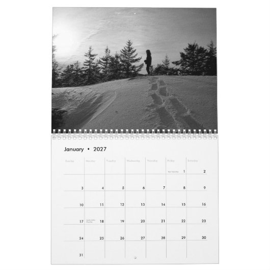 2011 Agenda van de Afbeeldingen van de Downeast - Kalender (Jan 2027)