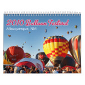 2011 Albuquerque, NM-ballonfestival Kalender (Hoes)