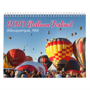 2011 Albuquerque, NM-ballonfestival Kalender