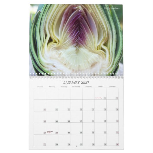 2011 Artichoke Photo Calendar Kalender (Jan 2027)