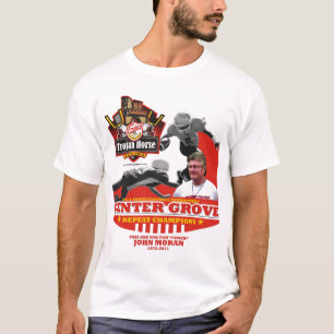 2011 - Center Grove Trojan Horse John Moran Design T-shirt