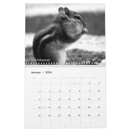 2011 Chipmunk Agenda Kalender (Jan 2026)