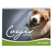 2011 Corgis (met blogs) Wall Calendar Kalender (Hoes)