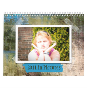 2011 Custom Artsy Calendar - Year in Afbeeldingen Kalender