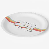 2011 De geboorte van legenden Papieren Bordje (Gekanteld)