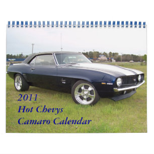 2011 de Hete Kalender van Chevys Camaro