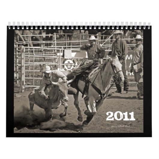 2011 de Kalender van de Rodeo (Hoes)