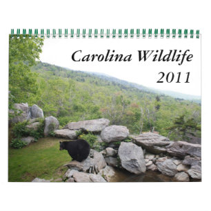 2011 de Kalender van het Wild van Carolina
