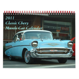 2011 de Klassieke Kalender van de Auto van de