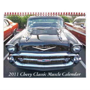 2011 de Klassieke Kalender van de Spier Chevy