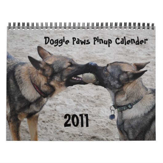 2011 - Doggie Paws Pinup Calender Kalender (Hoes)
