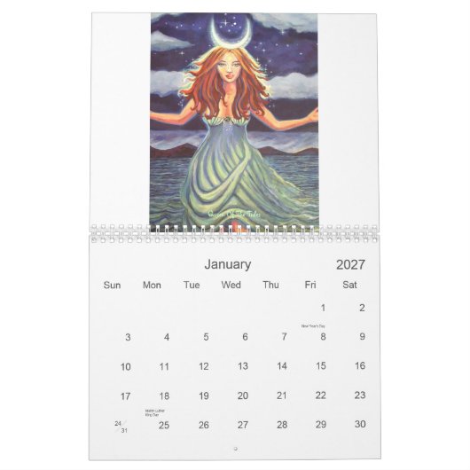 2011 Fantasy Art Calendar van Susan Rodio Art Kalender (Jan 2027)