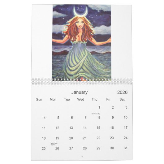 2011 Fantasy Art Calendar van Susan Rodio Art Kalender (Jan 2026)