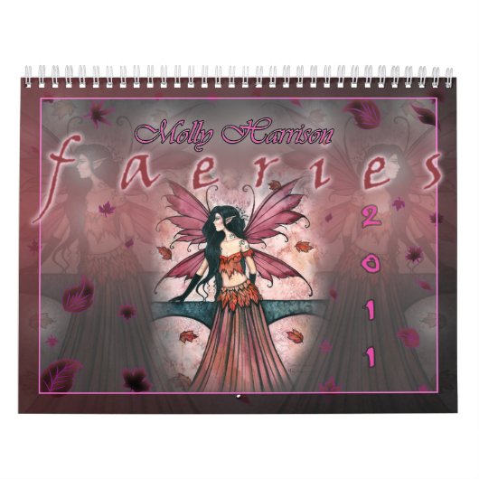 2011 Feeënkalender van Molly Harrison Kalender (Hoes)