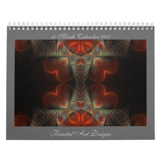 2011 Fractal Art Design Agenda Kalender (Hoes)