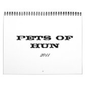 2011 gezelschapsdieren van Hun Kalender (Hoes)