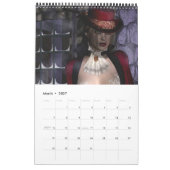 2011 Gothic Girls Art Book Calendar Kalender (Mar 2027)