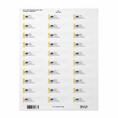 2011 Graduation Cap Etiket (Full Sheet)