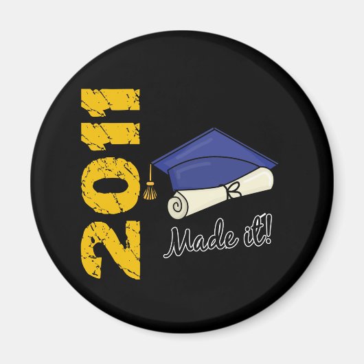 2011 Graduation Cap Magneet (Voorkant)