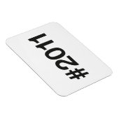 2011 Hashtag 14 Verjaardag Jubileum Magneet (Rechterzijde)