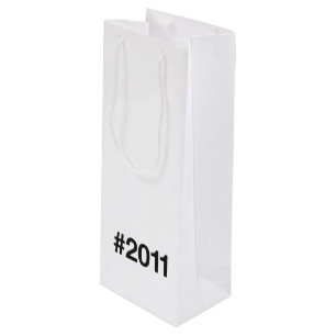 2011 Hashtag 14 Verjaardag Jubileum Wijn Cadeautas