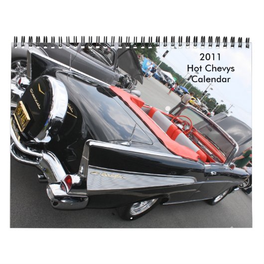 2011 Hot Chevys-agenda Kalender (Hoes)