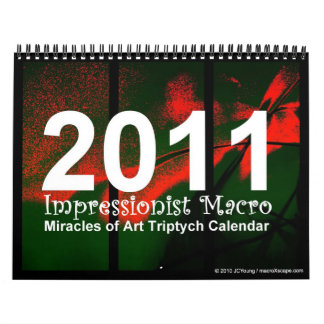 2011 Impressionistische macro Kalender