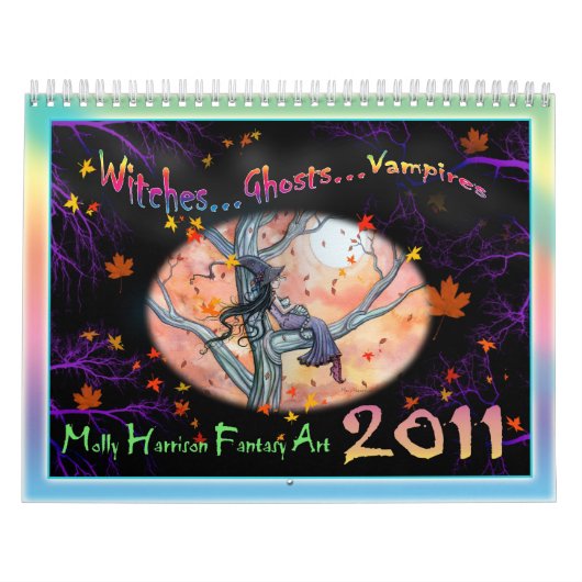 2011 Kalender heksen, geesten, vampiers (Hoes)