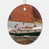 2011 Kerstmis Keramisch Ornament (Links)