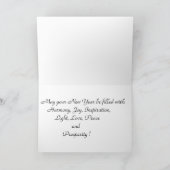 2011 konijnen Chinees nieuw jaar Feestdagen Kaart (Binnen)