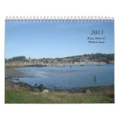 2011, langs de Westerne kust van Amerika Kalender (Hoes)