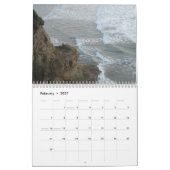 2011, langs de Westerne kust van Amerika Kalender (Feb 2027)