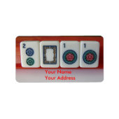 2011 Mah-Jongg Etiket (Voorkant)