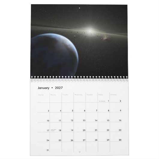 2011 Mijn universum Kalender (Jan 2027)