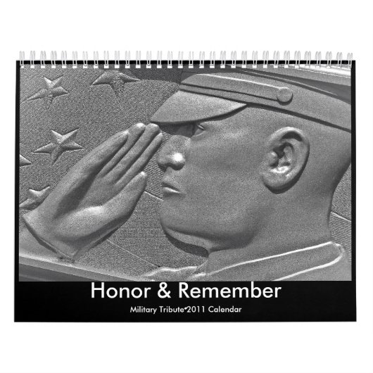 2011 Militaire eer & herinneren Tribute Kalender (Hoes)