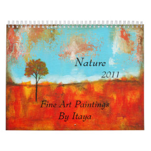 2011 Natuur - Kunstschilderijen - standaard Kalender