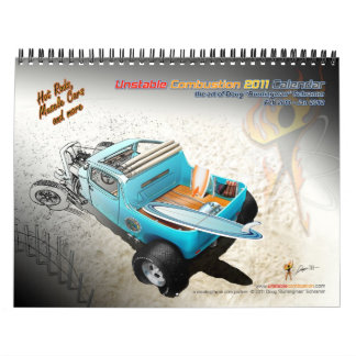 2011 Onstabiele verbranding, warme agenda Kalender