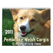 2011 Pembroke Welsh Corgi Calendar Kalender (Hoes)