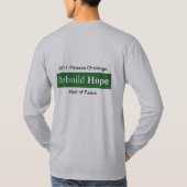 2011 Rebuild Hope Fitness Challenge T-shirt (Achterkant)