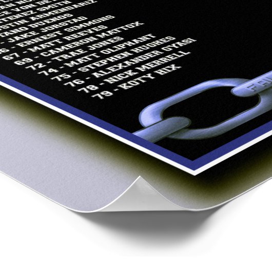 2011 Seizoen die eindigt op het Poster van de valk (Hoek)