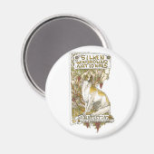 2011 Silkenfest logo magneet (Voorkant / Achterkant)