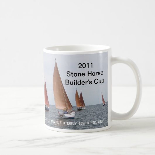 2011 Stone Horse Builder's Cup Koffiemok (Rechts)