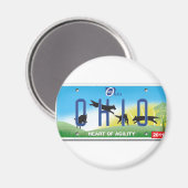 2011 Team Ohio Agility Magneet (Voorkant / Achterkant)