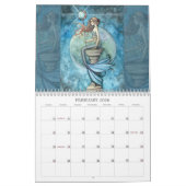 2011 Zeemeerminnenkalender door Molly Harrison Kalender (Feb 2026)
